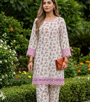 Soft Floral Co-ord Set