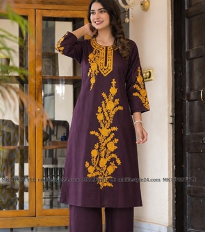 Premium Embroidered Co-ord Set