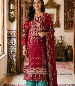Noor-e-Elegance 3 Piece Suit