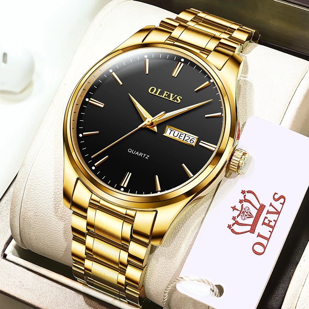 OLEVS 6898 Gold Black