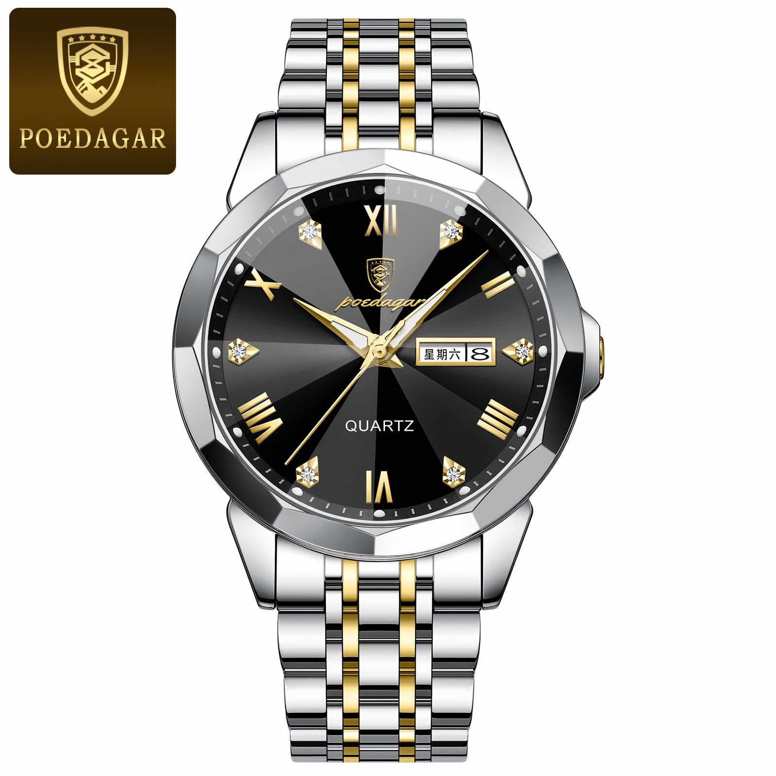 POEDAGAR 810 NEW Silver Gold Black