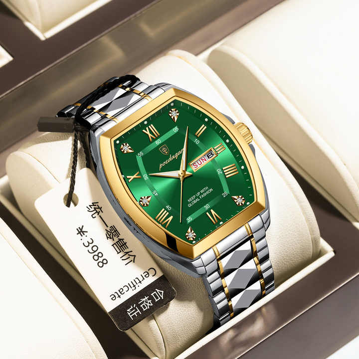 Poedagar 958 NEW silver gold green