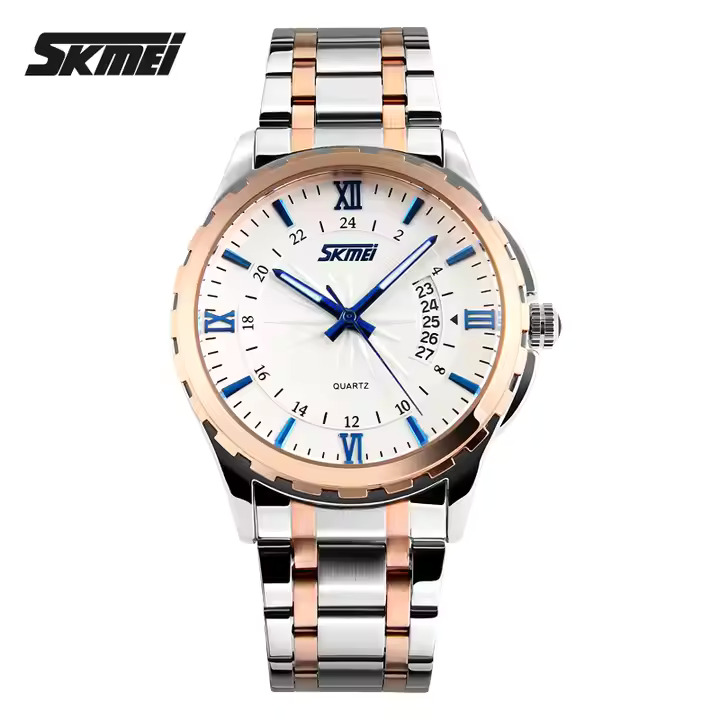 SKMEI 9069 NEW silver rose blue white